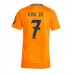 Maillot de foot Real Madrid Vinicius Junior #7 Extérieur vêtements Femmes 2024-25 Manches Courtes